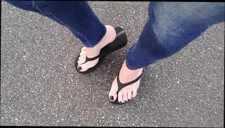 Video 1225343001: sexy shemale feet, polish feet