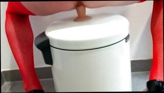 Video 768127401: shemale rides dildo, anal dildo ride