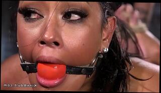 Video 699253685: bdsm slave gagged, bdsm dildo gagging, dildo gag bondage, bdsm fetish slave, slave gagged fucked, dildo toy fetish, hogtied gagged, bondage slave rough, tied gagged fucked, gagging drool, hogtied brunette, bizarre bondage