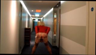 Video 387122204: hotel sissy, stockings shemale