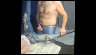 Video 1617055653: condom fetish, interracial fetish, fetish solo, solo big dick cum, solo big dick cumshot, interracial sex cumshot, fetish babe cummed, solo amateur cum, solo male sex doll, solo male huge cumshot, cum load solo, tight jeans fetish, red condom, red head solo