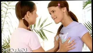 Video 404725815: two lesbian angels