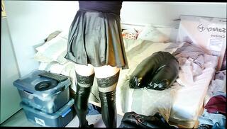 Video 1588795001: fetish crossdresser sissy, latex bdsm fetish, sissy crossdresser shemale, shemale dominates sissy, sissy crossdresser masturbates, amateur sissy crossdresser, fetish latex mask, sissy handjob, sissy skirt, stockings latex lingerie, latex hd