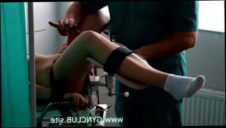 Watch the video about Hard gyno orgasm on gyno chair