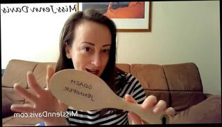 Video 1177917703: milf mom pov, milf amateur fetish, solo milf babe, pov strap, pov solo female, strap spanking, milf mom mother, paddled strapped, leather straps, haired pov