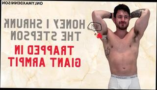 Video 1595484483: hairy solo gay, fetish gay solo, hairy armpit fetish, hairy male solo, shrinking fetish, giant hairy, crush fetish, stepson, fetish fantasy