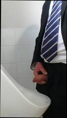 Video 352077001: pissing urinal, uncut daddy, urinal gay, uncut amateur, urine play, urine loving, hd uncut