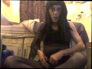Video 333940401: crossdresser pantyhose, pantyhose wank, webcam pantyhose, gay pantyhose, crossdresser masturbation, amateur pantyhose