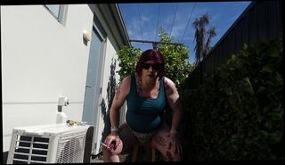 Video 1662627743: trans solo dildo, solo amateur dildoing, dildo piss, naughty sissy, pissing smoking, sissy outdoor