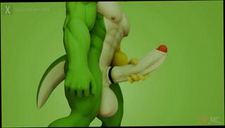 Video 1653710173: furry cartoon animation, furry gay animation, furry solo, solo gay male, gay man solo, cum, cock
