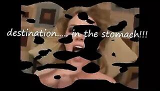 Watch the video about Destination... in the stomach (swallow compilation)
