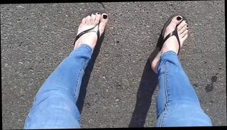 Video 304484601: wearing flip flops, gay flip, man gay, horny