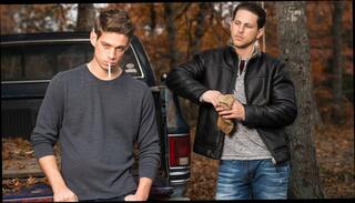 Video 1584764024: stud sucking fucking, sucks two studs, stud fucks gorgeous, stud seduces, girlfriend's brother, stud roman, cock hard orgasm, gay cumshot, girl friend