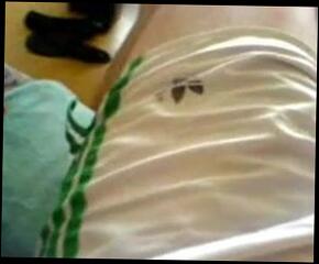 Video 250417901: nylon gay man, nylon shorts, white nylon