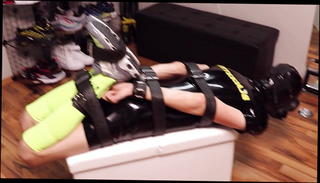 Video 1520470501: latex bdsm bondage, bdsm gay bondage, hogtied, german latex, latex hd