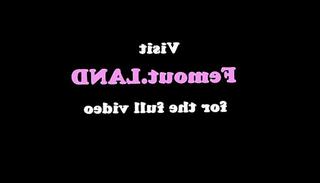 Watch the video about Cosplay femboy ass toyed while she wanksoff