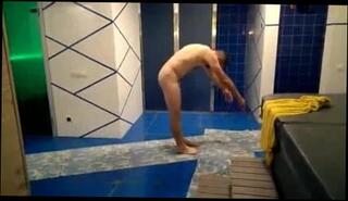 Video 156845601: striptease gay, amateur striptease, gay locker, nude yoga