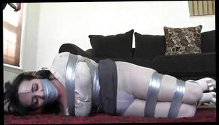 Video 1520465301: dixie comet, pantyhose bondage, bdsm bondage, bondage straight, mature bondage, bondage brunette