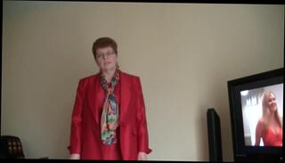 Watch the video about Mature cums for lover