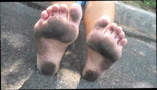 Video 29152101: foot fetish feet, dirty feet foot, amateur foot fetish, softcore fetish, dirty barefoot, barefoot licking, feet straight, barefoot soles, clean dirty