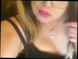 Watch the video about CD Krissy Sweets stroking her shaved she cock