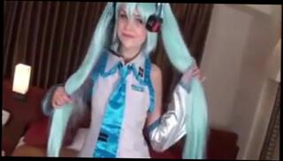 Video 134965604: asian teen interracial, cosplay lesbian, asian white lesbian, two adorable teens, teasing cute