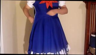 Video 124012001: gay punishment, self punishment, punish man, submitted, mistress, soaked panties