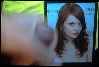 Video 1177845301: emma stone, gay cum