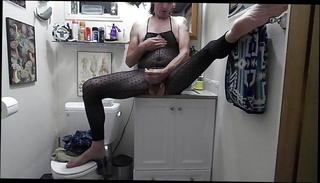 Video 1031233801: skinny crossdresser, crossdresser masturbation, gay crossdresser, amateur crossdresser, hd skinny, nipples squeezed