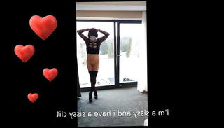 Video 1566396921: sissy pantyhose lingerie, sissy solo, sissy horny ass, sexy sissy ass, horny shemale solo, tits shemale solo, sissy hot sexy, flashing tits solo, sexy stocking solo, small tits solo, polish sissy, sissy outdoor