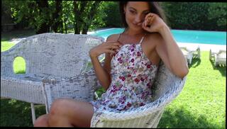 Video 1148606504: skinny teen solo, skinny brunette solo, skinny small tits teen, skinny teen outdoor, solo teen female, high heels solo, short sex