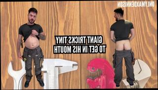 Video 1597690333: fetish gay solo, vore fetish, fetish male gay, giant vore, belly vore, tiny mouth