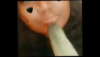 Video 1111931315: dick closeup, indian girl sucking, sucking cucumber
