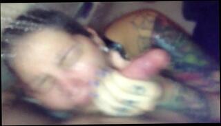 Watch the video about Blowjob and deepthroat in the shower