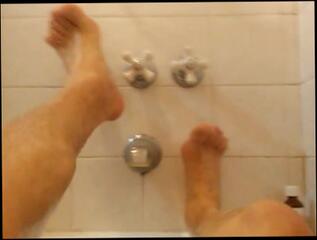 Video 260922803: feet gay foot fetish, foot fetish amateur gay, foot fetish cum, bathtub foot, cum clean