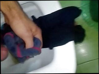 Video 1593827321: urinal toilet, urine play, amateur gay masturbation, amateur masturbation hd