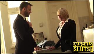 Watch the video about Smoking hot MILF Amy enjoys every second of rough pounding