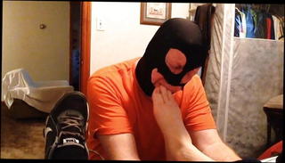 Video 1571001601: feet slave foot worship, gay foot worship, gay bdsm slave, love foot worship, foot worship hd