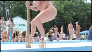 Video 293857701: public nudity nude, nude nudist, softcore nudes, nudist straight, public nudity outdoor, nude dancer, girl dancing, girl group