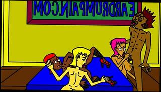 Video 811071535: cartoon lesbian, lesbian gangbang, blowjob cartoon, reverse gangbang