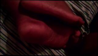 Video 860392104: femdom foot humiliation, foot job humiliation, bbw foot job, cum toes, sleeping cum