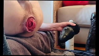 Video 1185636635: anal dildo butt plug, pump butt plug, anal dildo fisting sex, gay butt plug, hardcore anal dildoing, butt hole plugged, ass pumped, ass outside
