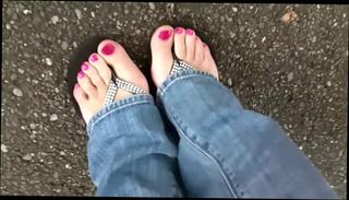 Video 125923804: foot fetish hd, flip flop