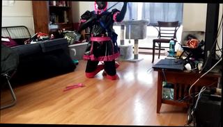 Video 866501204: sissy self bondage, crossdresser bdsm, crossdresser toying, gay crossdresser