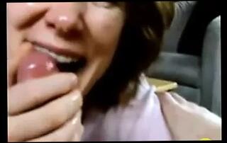 Watch the video about Our favorite mature blow and cum