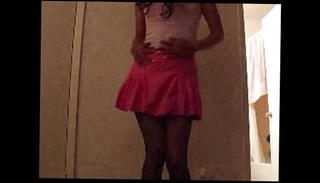 Video 1218767301: shemale pink, shemale panty, old shemale