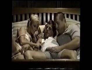 Video 74979001: tj hart, vintage bisexual mmf, straight bisexual