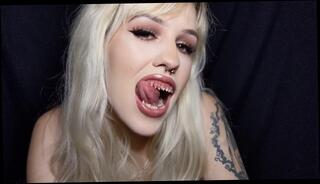 Watch the video about Happy Halloween! Sexy Creature Drool Porn