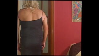 Video 1596608385: crossdresser nylon, crossdresser travesti, nylon dress