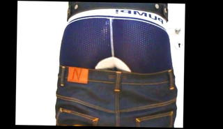 Video 1178371801: gay twink, twinks jeans, jeans underwear, wearing underwear, pump